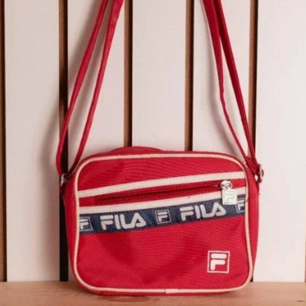 Fila Red Crossbody Messenger Bag